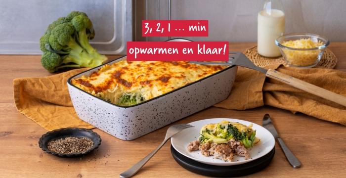 Buurtslagers-dagschotel-OvenschotelMetGehaktEnBroccoli