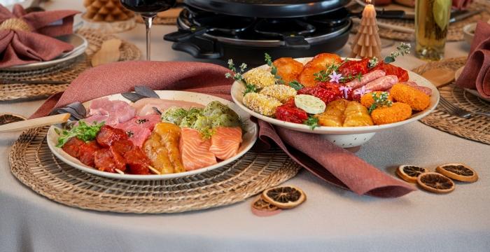 Grillschotels_Gourmet_GourmetGemarineerdTeppanyakiVleesVisschotel